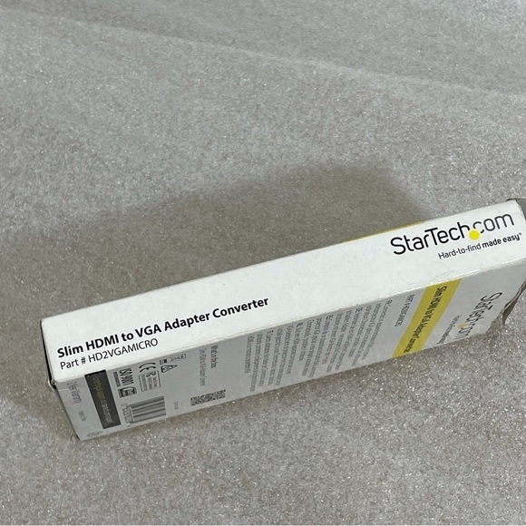 Compact HDMI to VGA Adapter Converter Ideal for Chromebooks Ultrabooks & Laptops - Picture 8 of 8